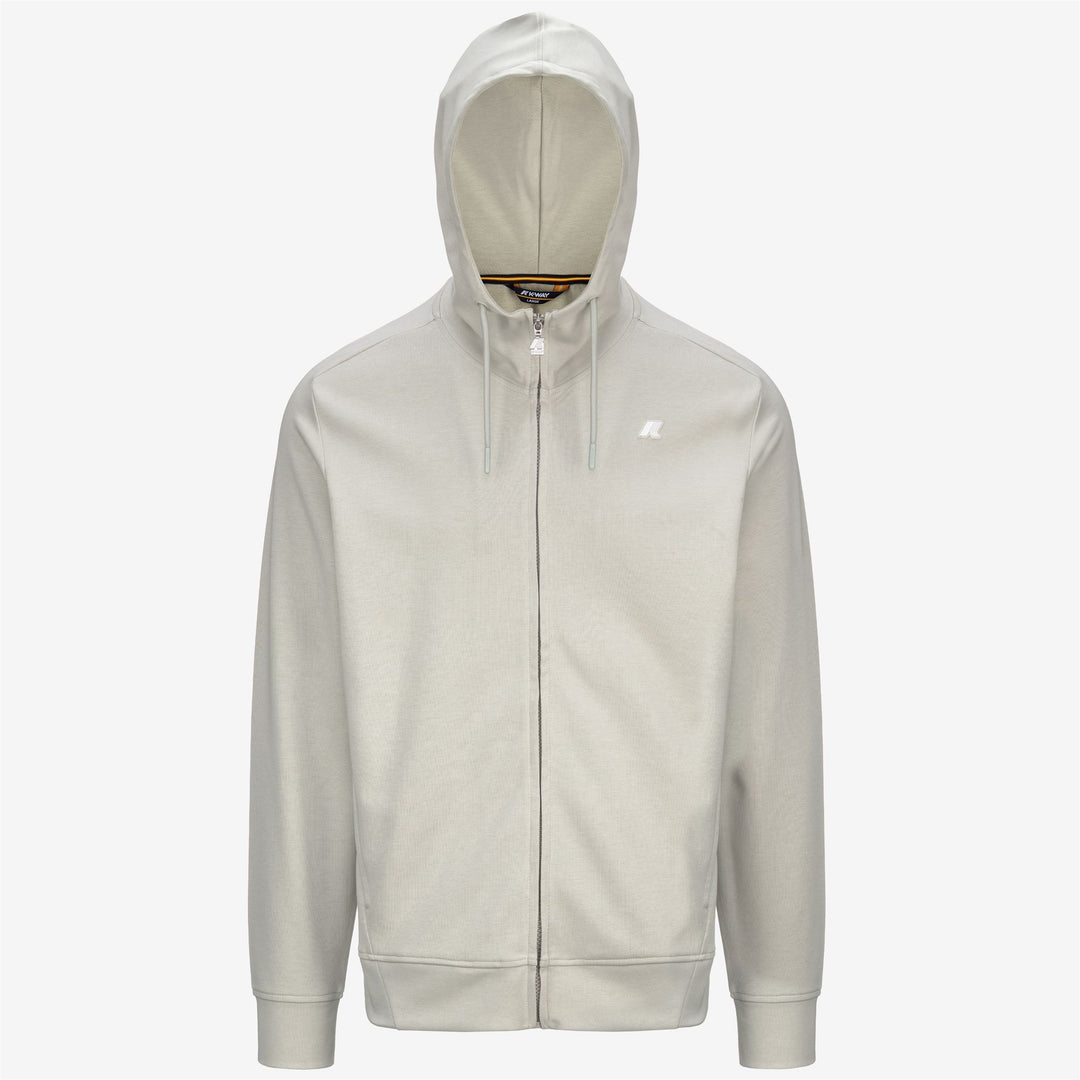 ANTON INTERLOCK - Fleece - Jacket - MAN - BEIGE LT