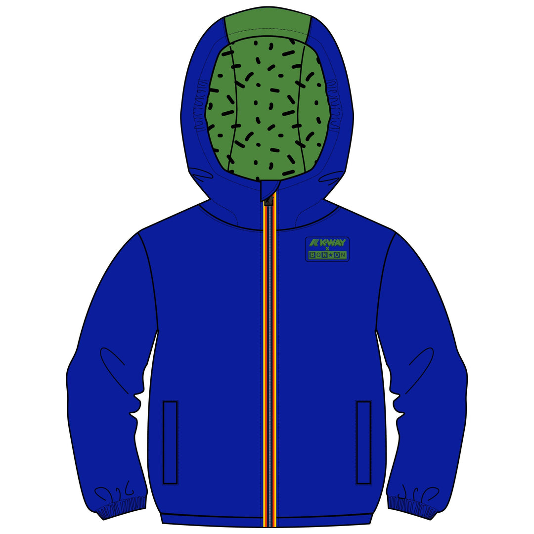LE VRAI 3.0 CLAUDE ORSETTO BONTON - Jackets - Mid - UNISEX - BLUE ROYAL MARINE-GREEN MD