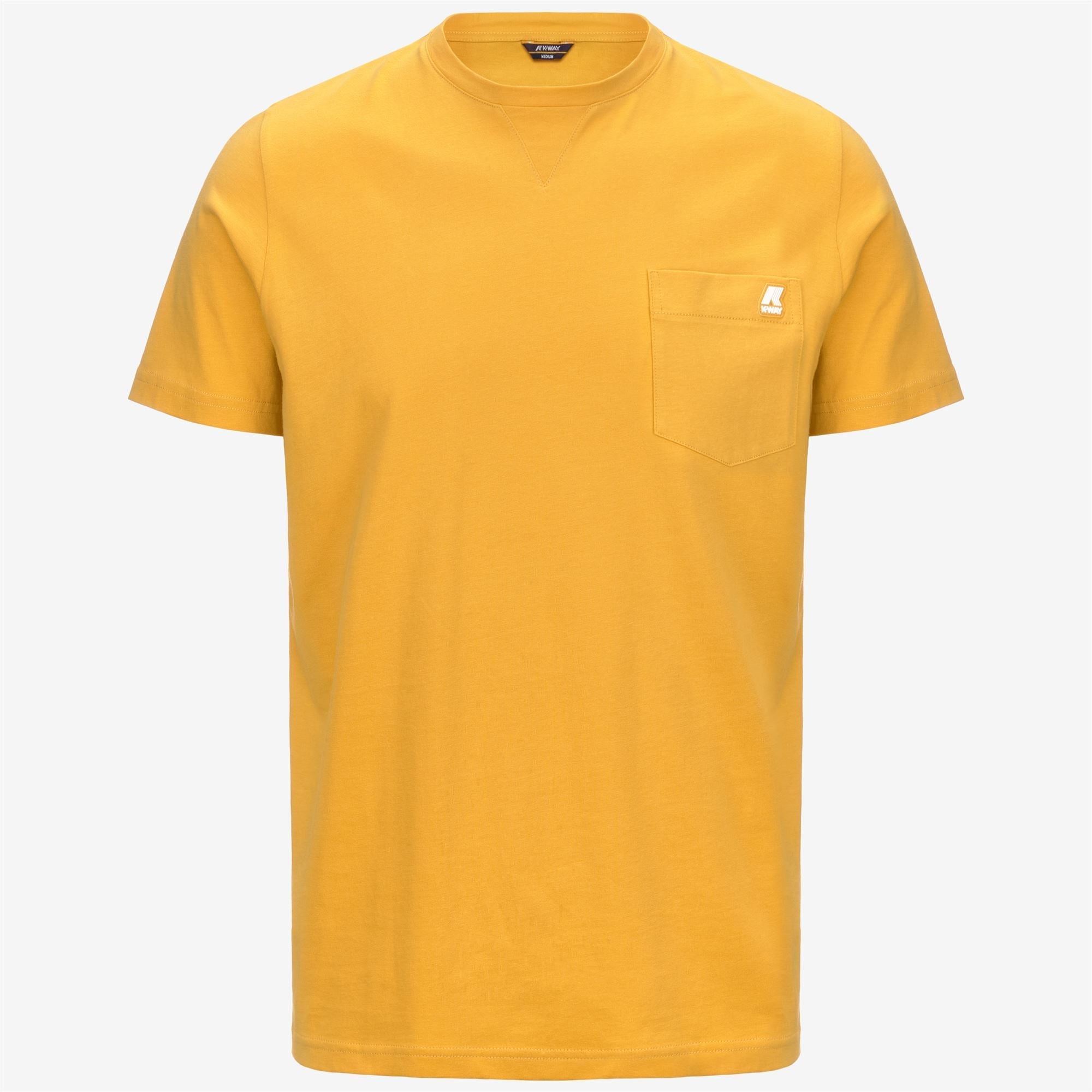 T-shirt Homme Sigur Jaune Mimosa | K-Way Officiel T-shirt Homme Sigur Jaune Mimosa | K-Way Officiel