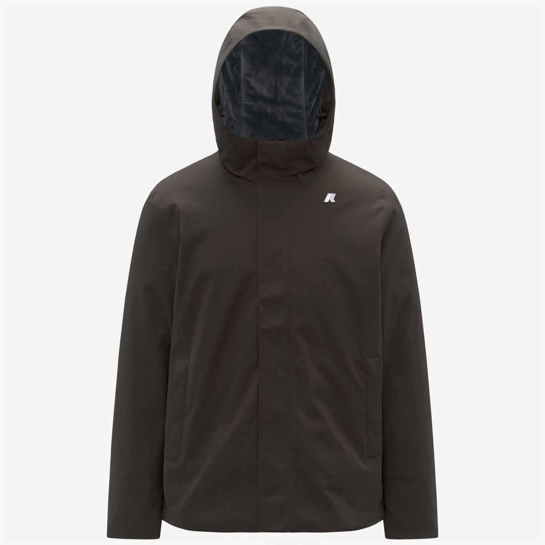 JACKO TWILL MARMOTTA - Jackets - Short - MAN - Black Olive-Blue Airforce