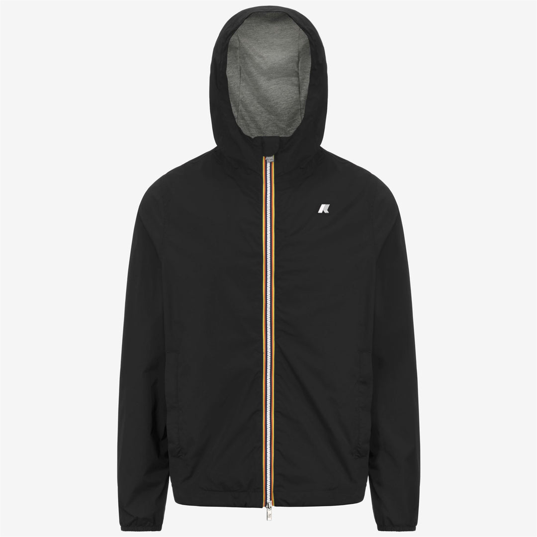 JACK STRETCH NYLON JERSEY - Jackets - Short - MAN - BLACK PURE