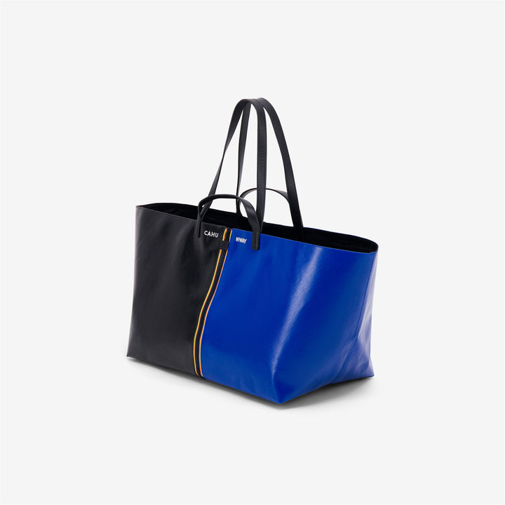PRATIQUE LARGE - Bags - TOTE BAG - UNISEX - Black-Blue Princess