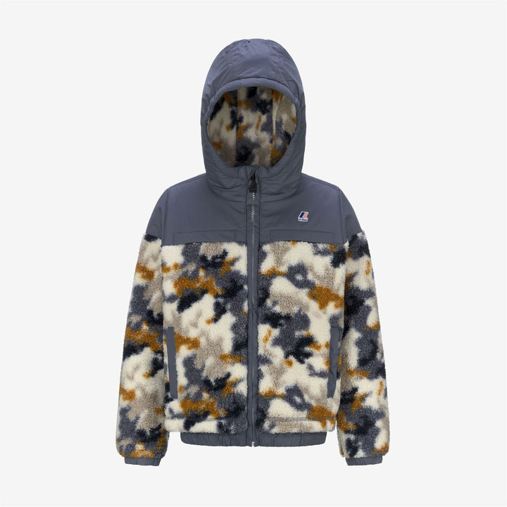 LE VRAI 3.0 P. JILDAZ ORSETTO GRAPHIC - Fleece - Jacket - KID UNISEX - AVIO-CAMO BOY AVIO