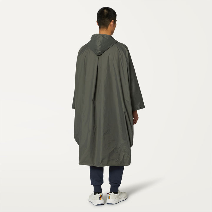 LE VRAI 3.0 RENNES - Jackets - PONCHO - UNISEX - GREEN BLACKISH