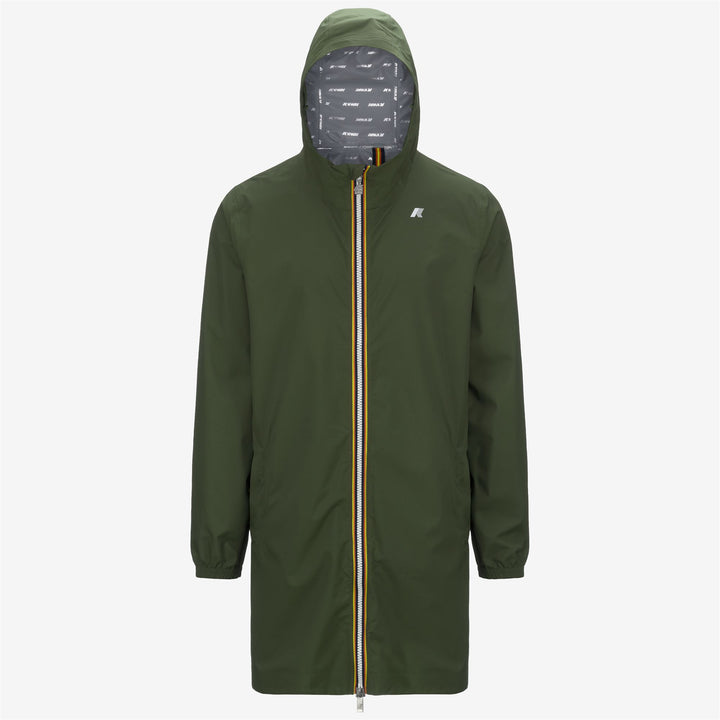 THOMAS STRETCH DOT - Jackets - 3/4 LENGTH - MAN - GREEN CYPRESS