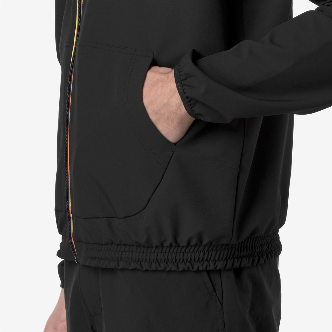 SIA - Fleece - Jacket - MAN - BLACK PURE