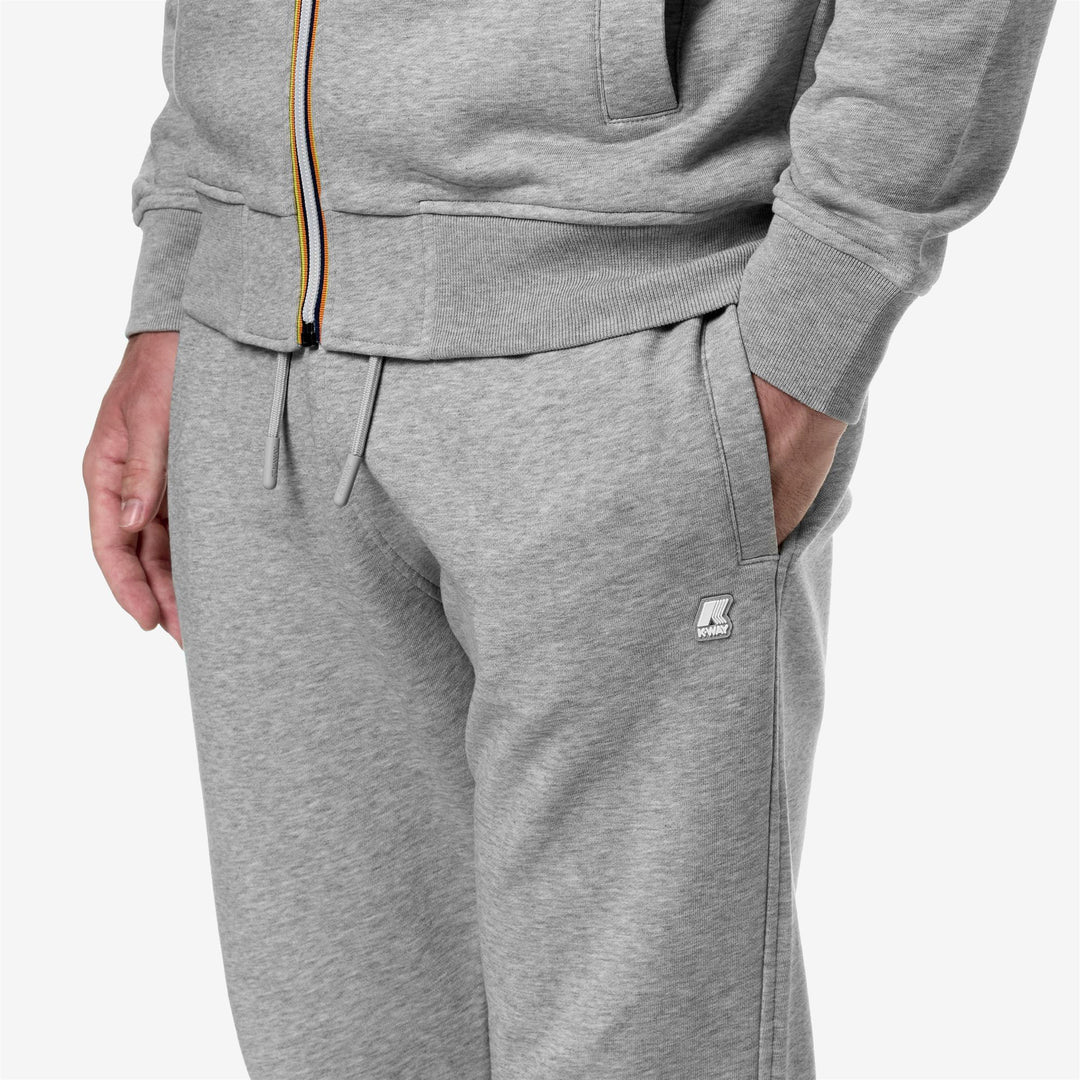 Mick - Pants - Sport Trousers - MAN - GREY MEL