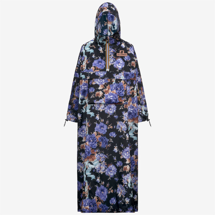 THEREL GRAPHIC UJ - Jackets - PONCHO - UNISEX - COBALT