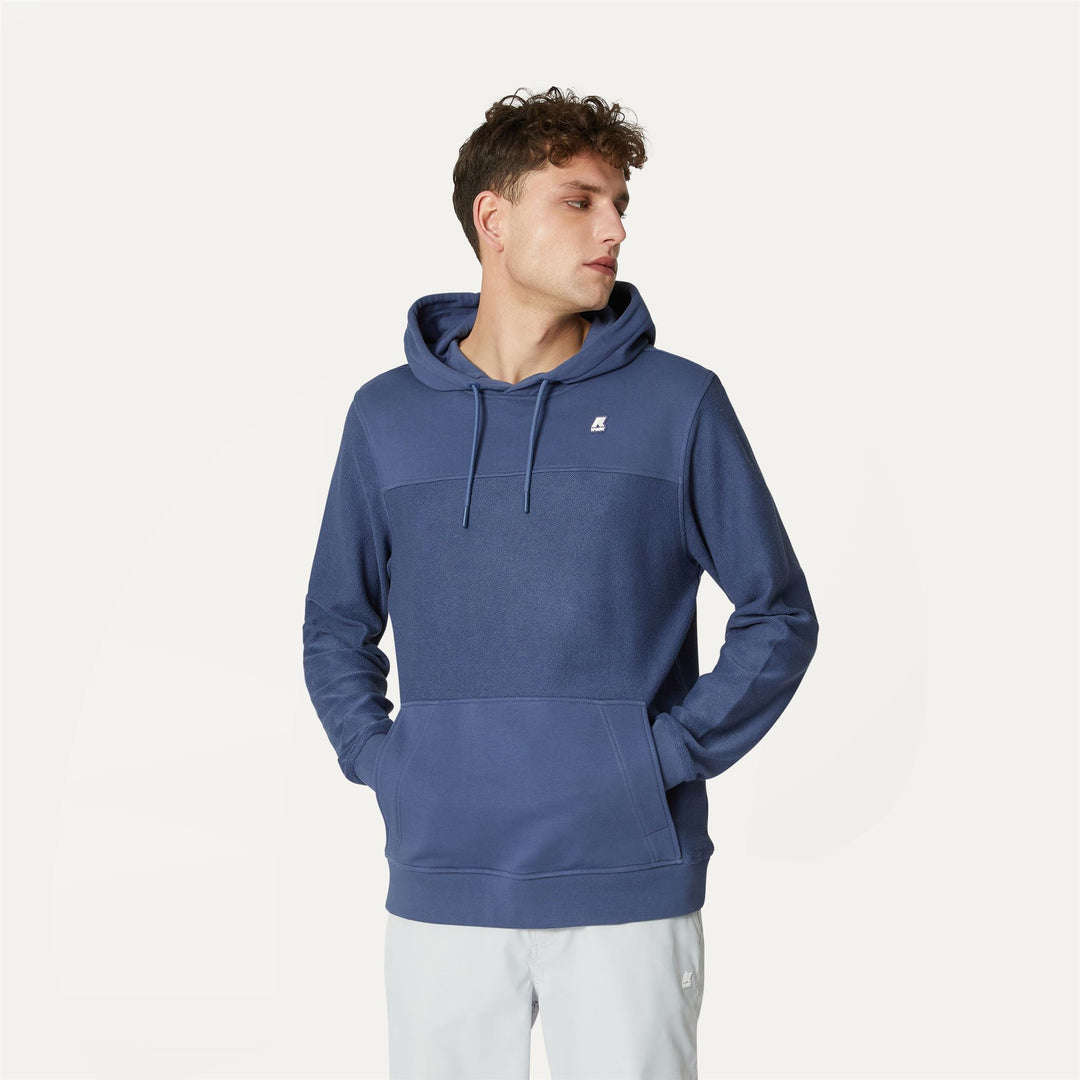 JOSE - Fleece - Jumper - MAN - BLUE INDIGO