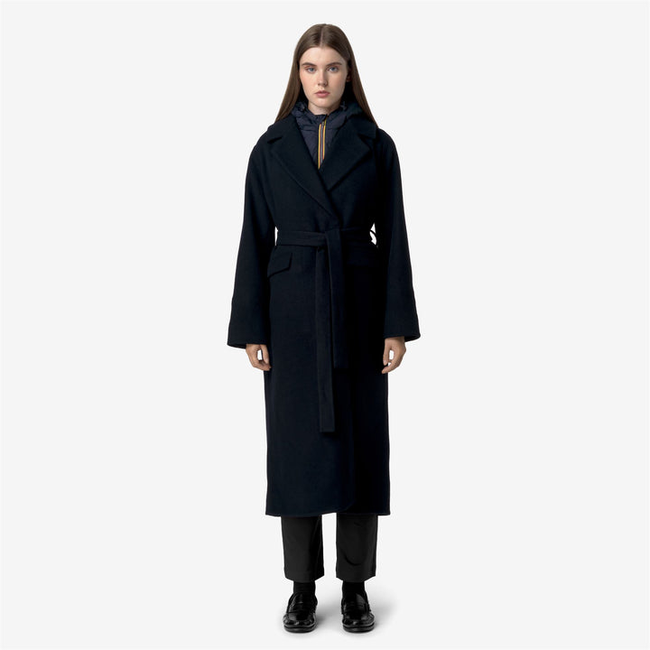 JORANCE WOOLMARK - Jackets - Long - WOMAN - BLUE DEPTH