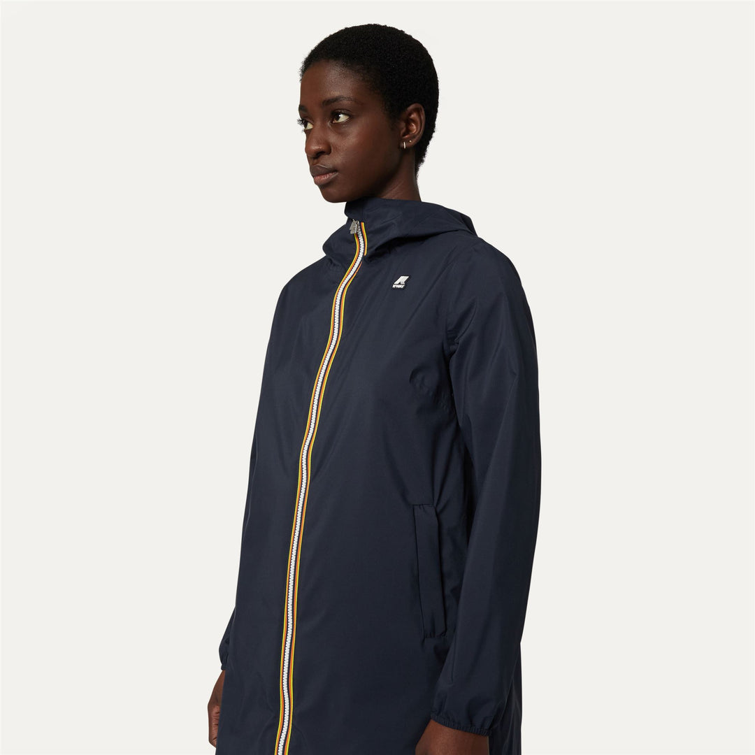 SOPHIE STRETCH POLY JERSEY - Jackets - Mid - WOMAN - BLUE DEPTH