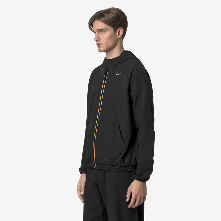 SIA - Fleece - Jacket - MAN - BLACK PURE