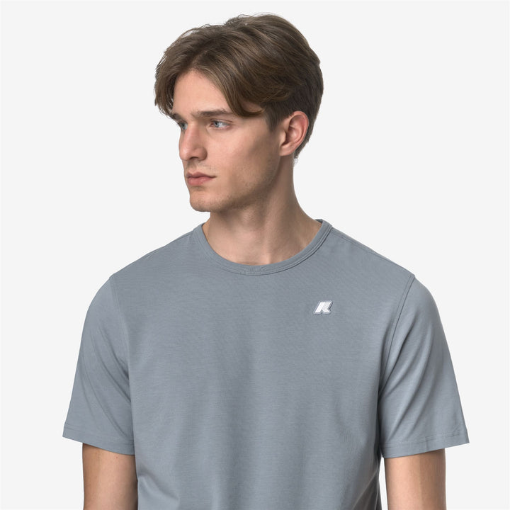 ADAME LIGHT STRETCH JERSEY - T-ShirtsTop - T-Shirt - MAN - GREY MD