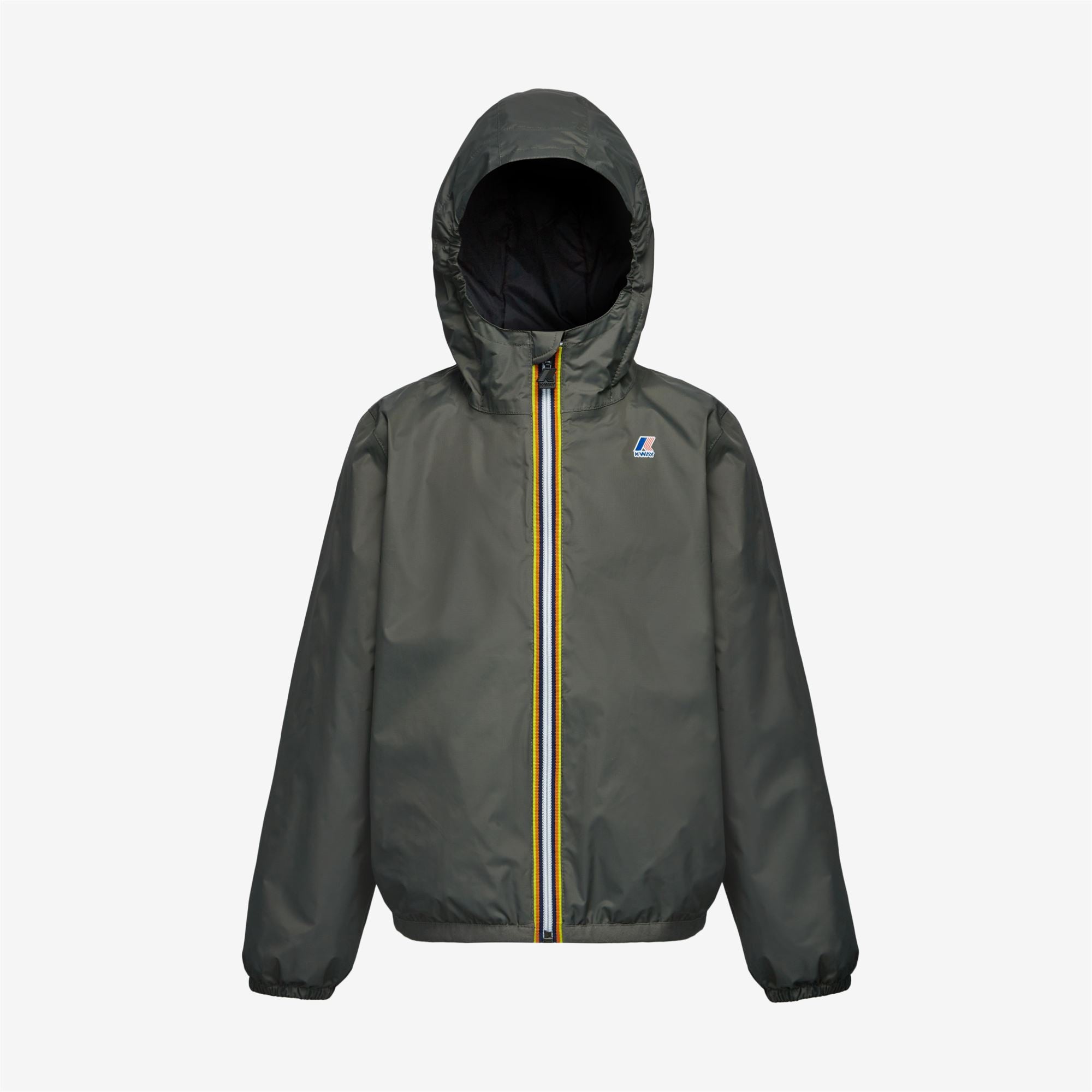 LE VRAI 3.0 CLAUDE WARM KIDS GREEN BLACK Boutique K Way officielle K Way France
