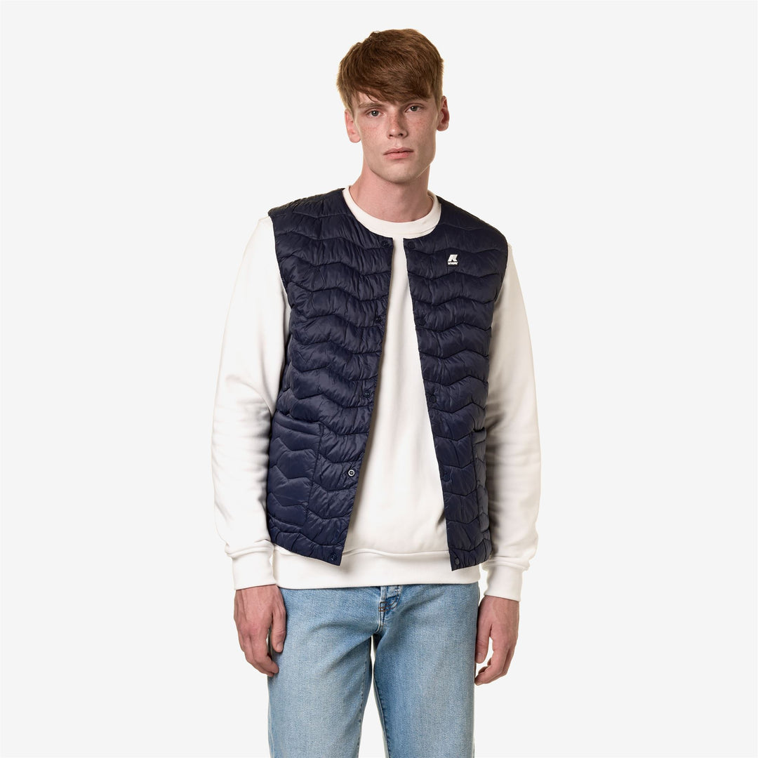 VALTY QUILTED WARM - Jackets - Vest - MAN - BLUE DEPTH