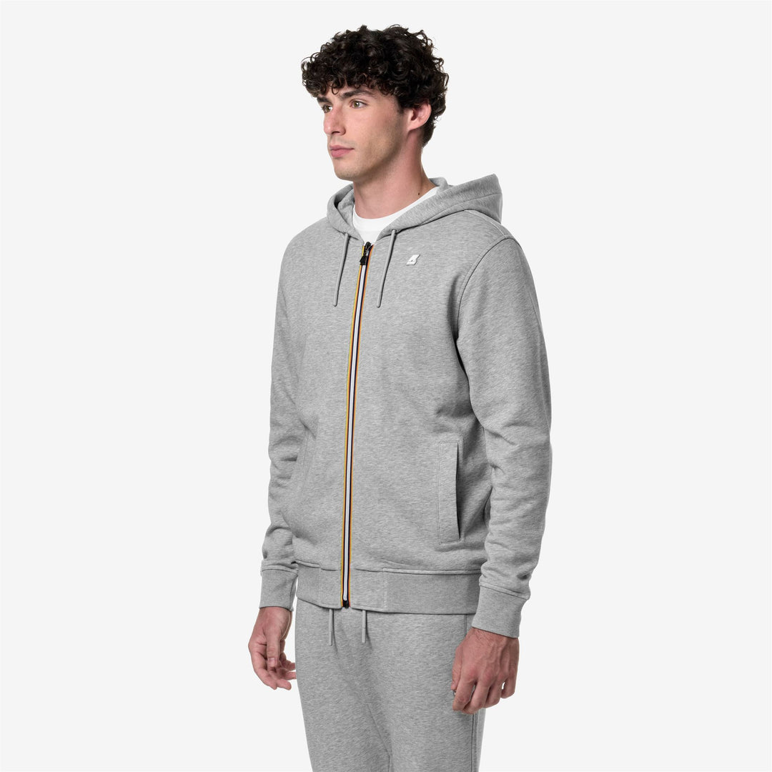 ANTHONY - Fleece - Jacket - MAN - GREY MEL