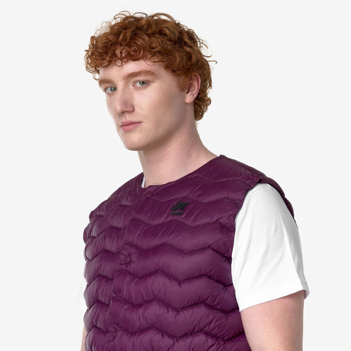 VALTY QUILTED WARM DIEMME - Jackets - Vest - MAN - VIOLET PURPLE