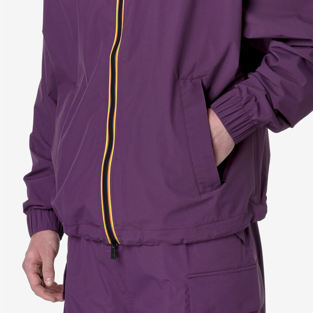 MILE 2.1 AMIABLE DIEMME - Jackets - Short - UNISEX - VIOLET PURPLE-ORANGE