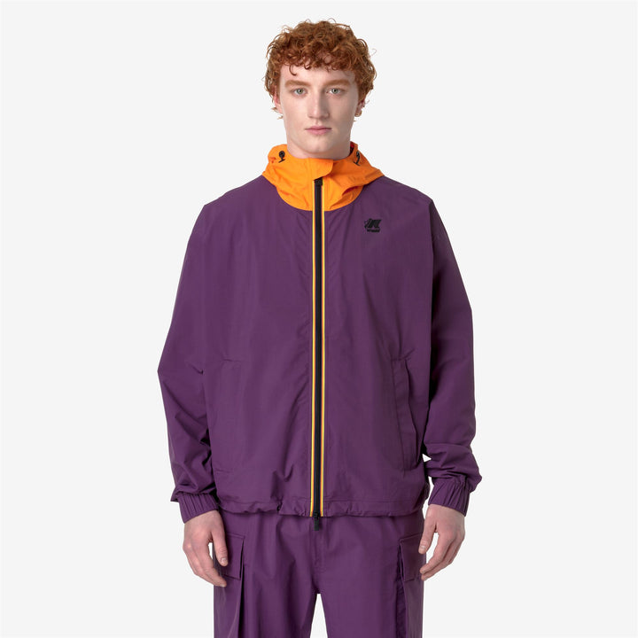 MILE 2.1 AMIABLE DIEMME - Jackets - Short - UNISEX - VIOLET PURPLE-ORANGE