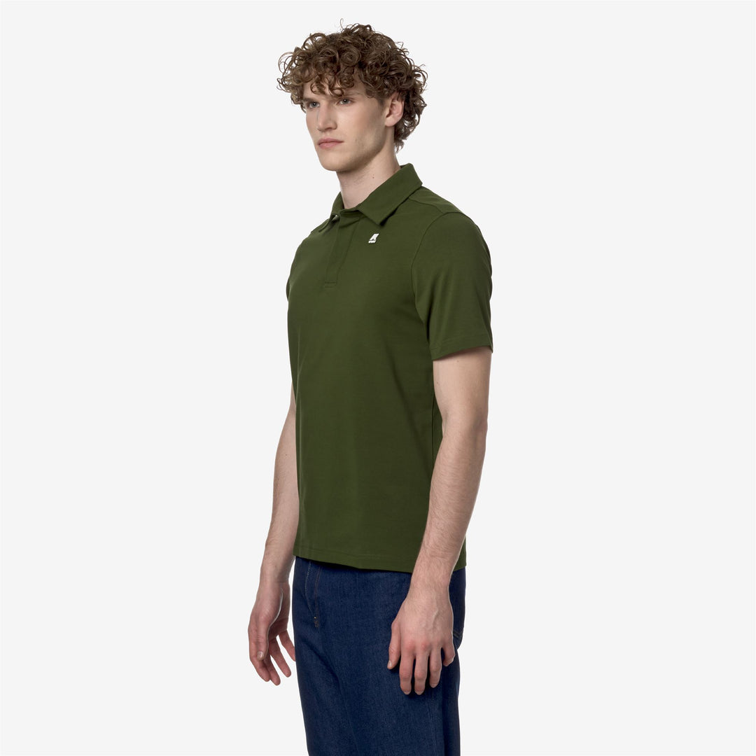 VINCELLE - Polo Shirts - Polo - MAN - GREEN CYPRESS