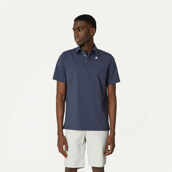 VINCELLE - Polo Shirts - Polo - MAN - BLUE DEPTH