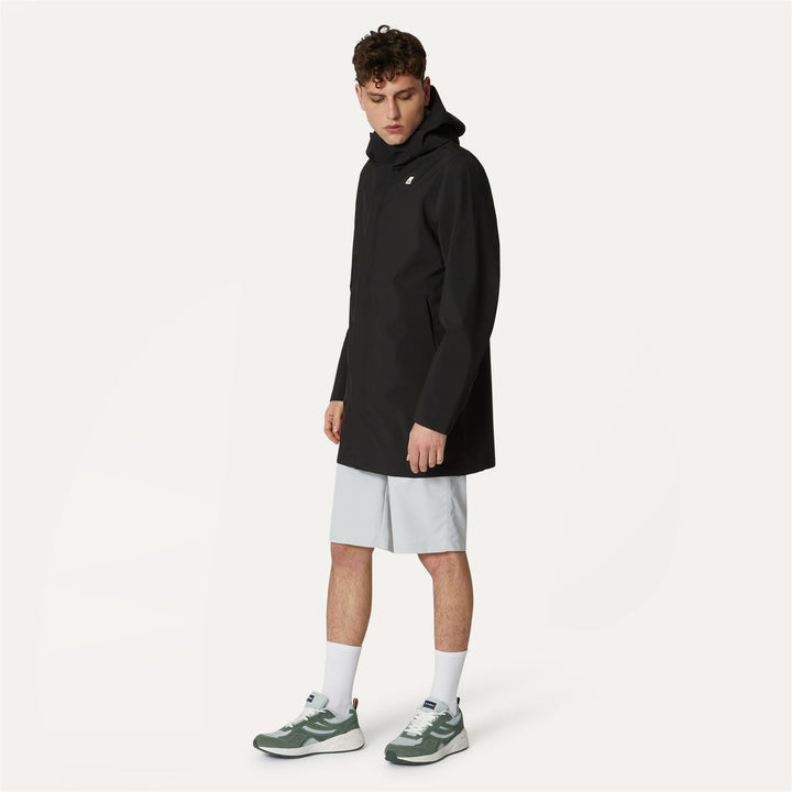 Tommy Bonded Jersey - Jackets - 3/4 LENGTH - MAN - BLACK PURE