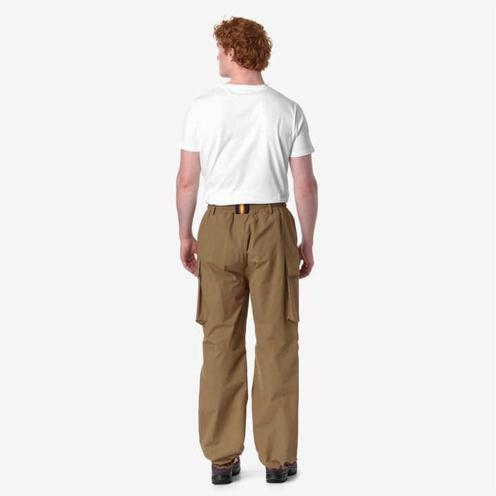 ED-SHELL 2.1 AMIABLE DIEMME - Pants - Sport Trousers - UNISEX - BROWN CORDA