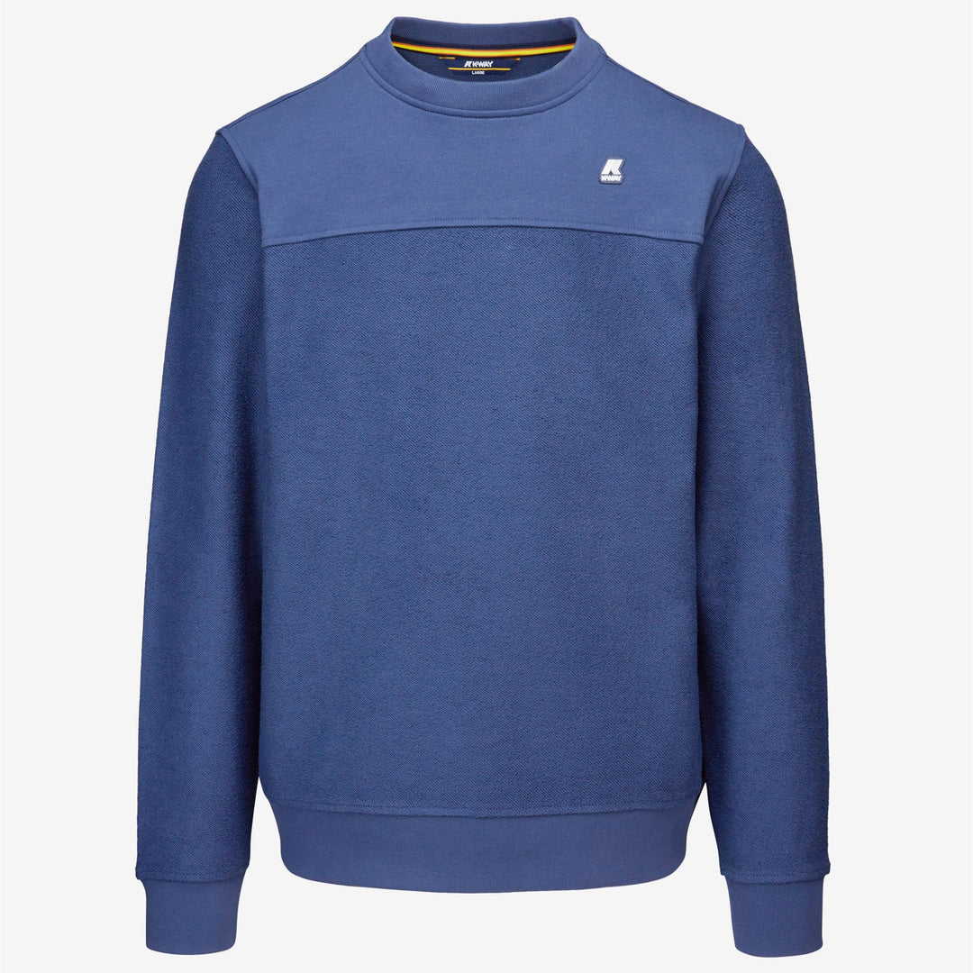 JULIO - Fleece - Pull  Over - MAN - BLUE INDIGO