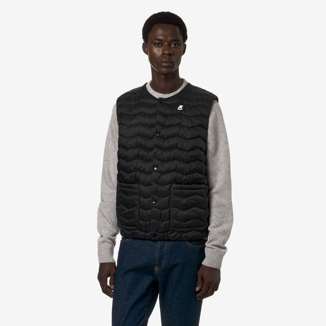 VALTY QUILTED WARM - Jackets - Vest - MAN - BLACK PURE