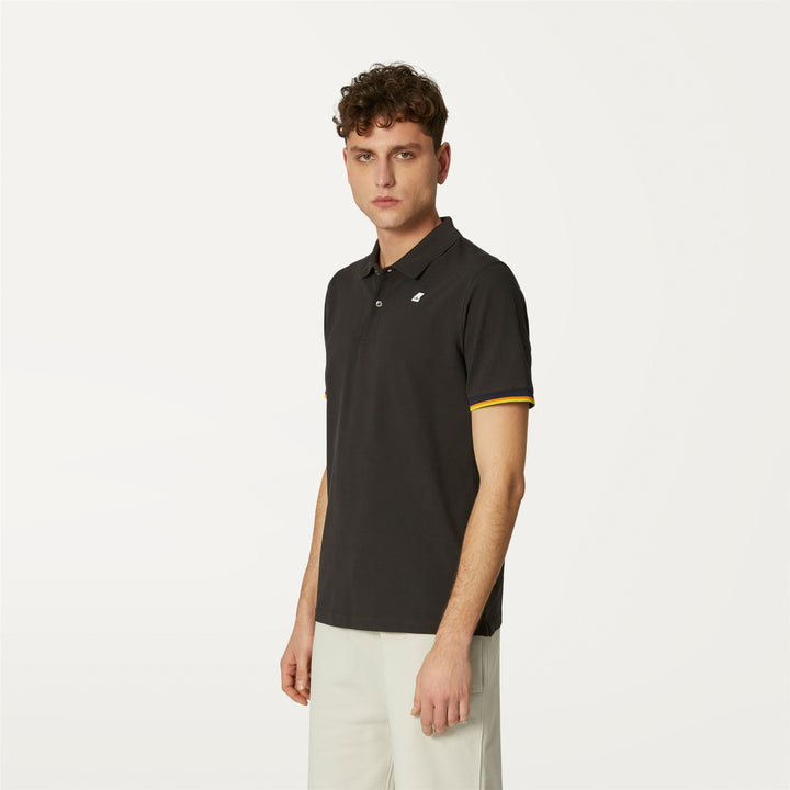 VINCENT - Polo Shirts - Polo - MAN - BLACK PURE