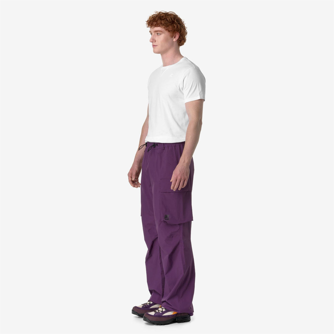 ED-SHELL 2.1 AMIABLE DIEMME - Pants - Sport Trousers - UNISEX - VIOLET PURPLE