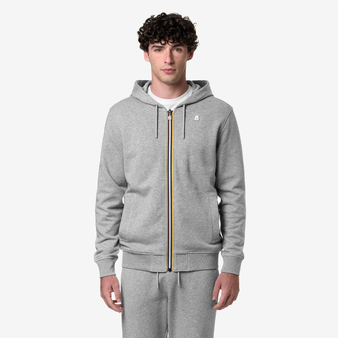 ANTHONY - Fleece - Jacket - MAN - GREY MEL