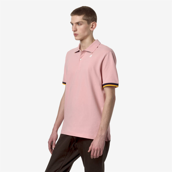 VINCENT - Polo Shirts - Polo - MAN - PINK ASH