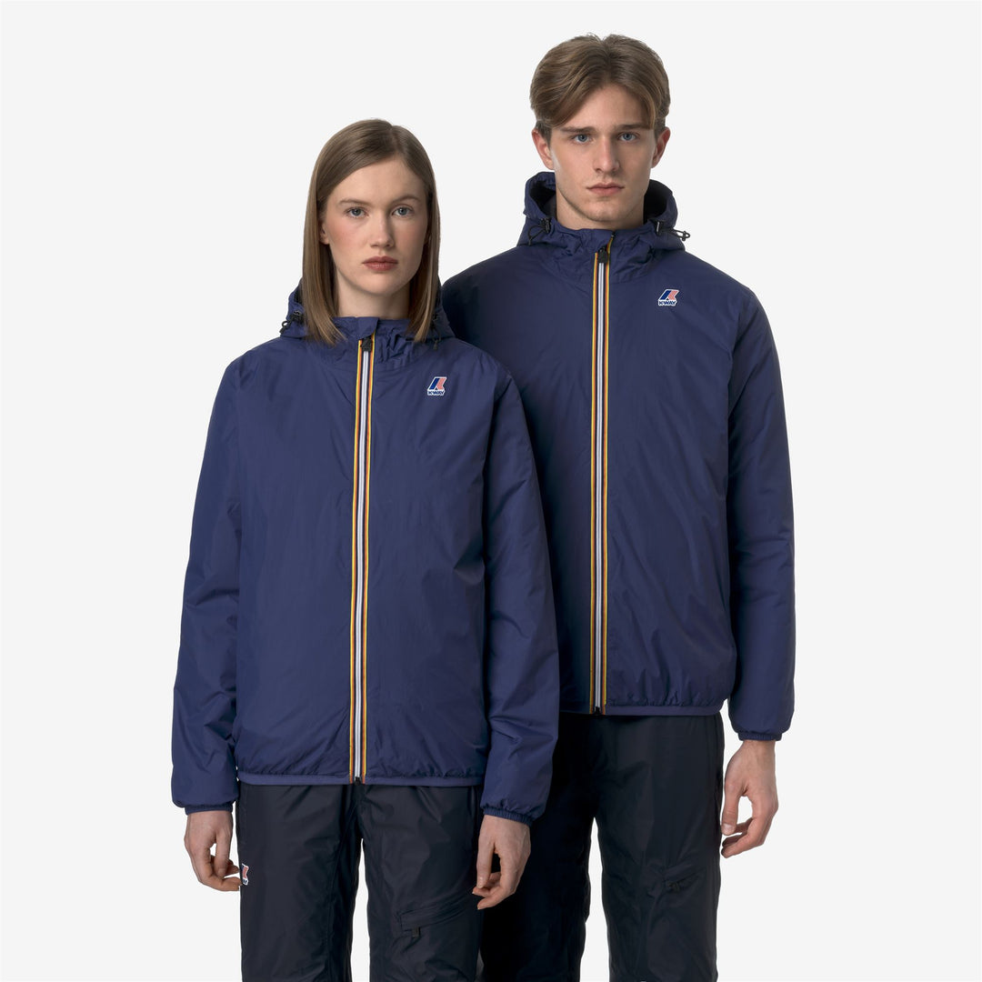 LE VRAI 4.0 CLAUDE WARM - Jackets - Mid - UNISEX - BLUE DEEP COBALT