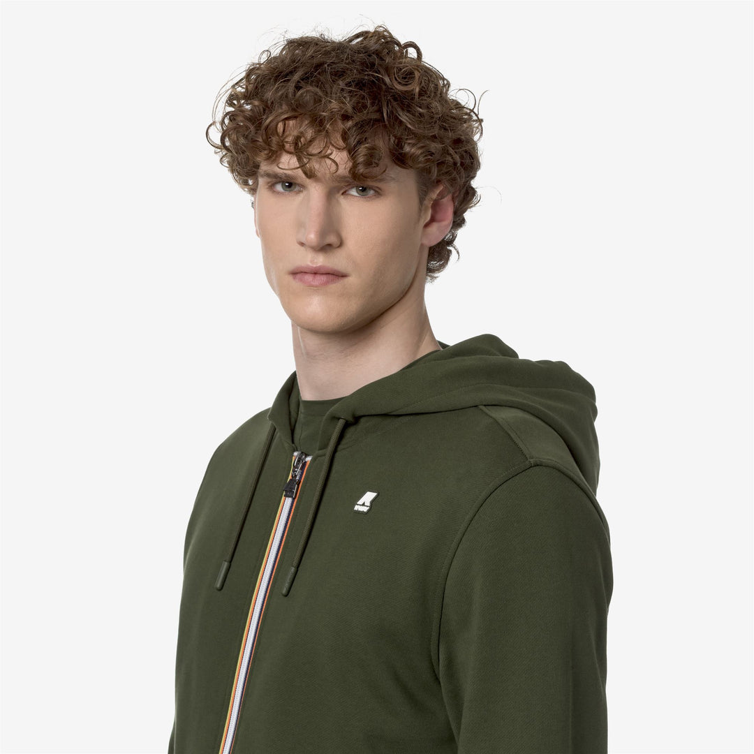 ANTHONY - Fleece - Jacket - MAN - GREEN CYPRESS