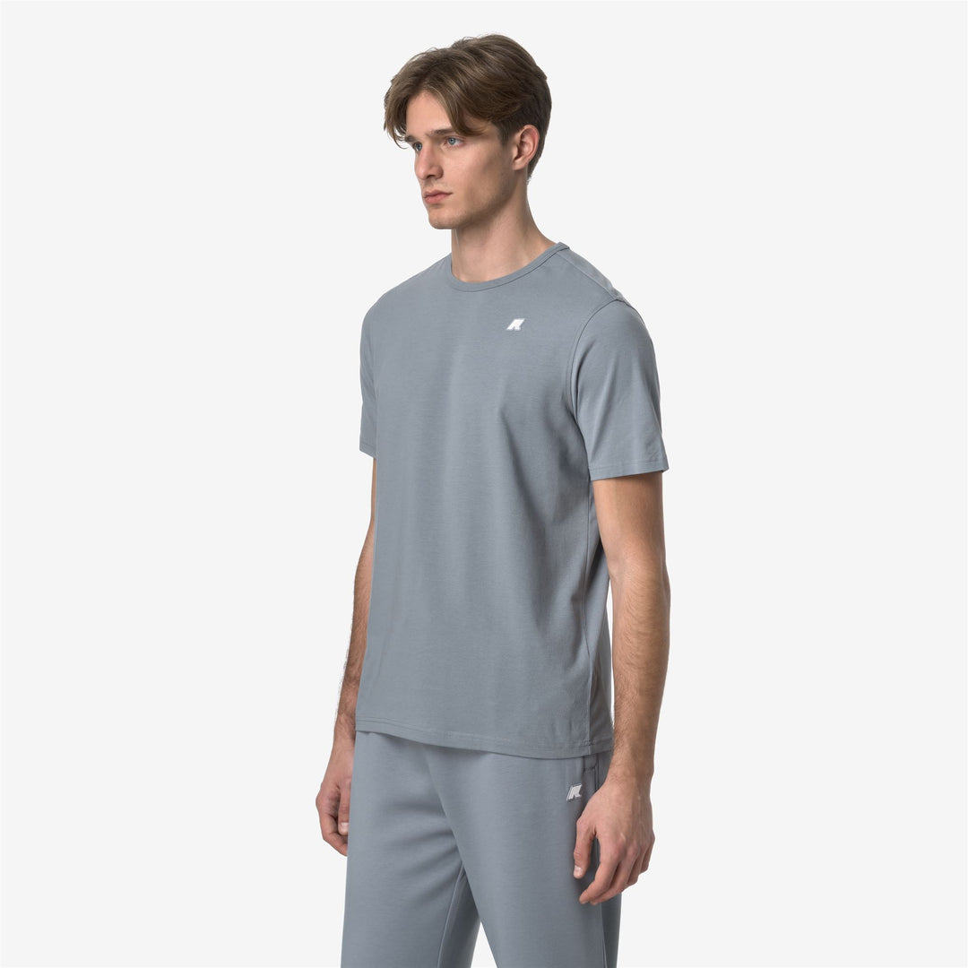 ADAME LIGHT STRETCH JERSEY - T-ShirtsTop - T-Shirt - MAN - GREY MD