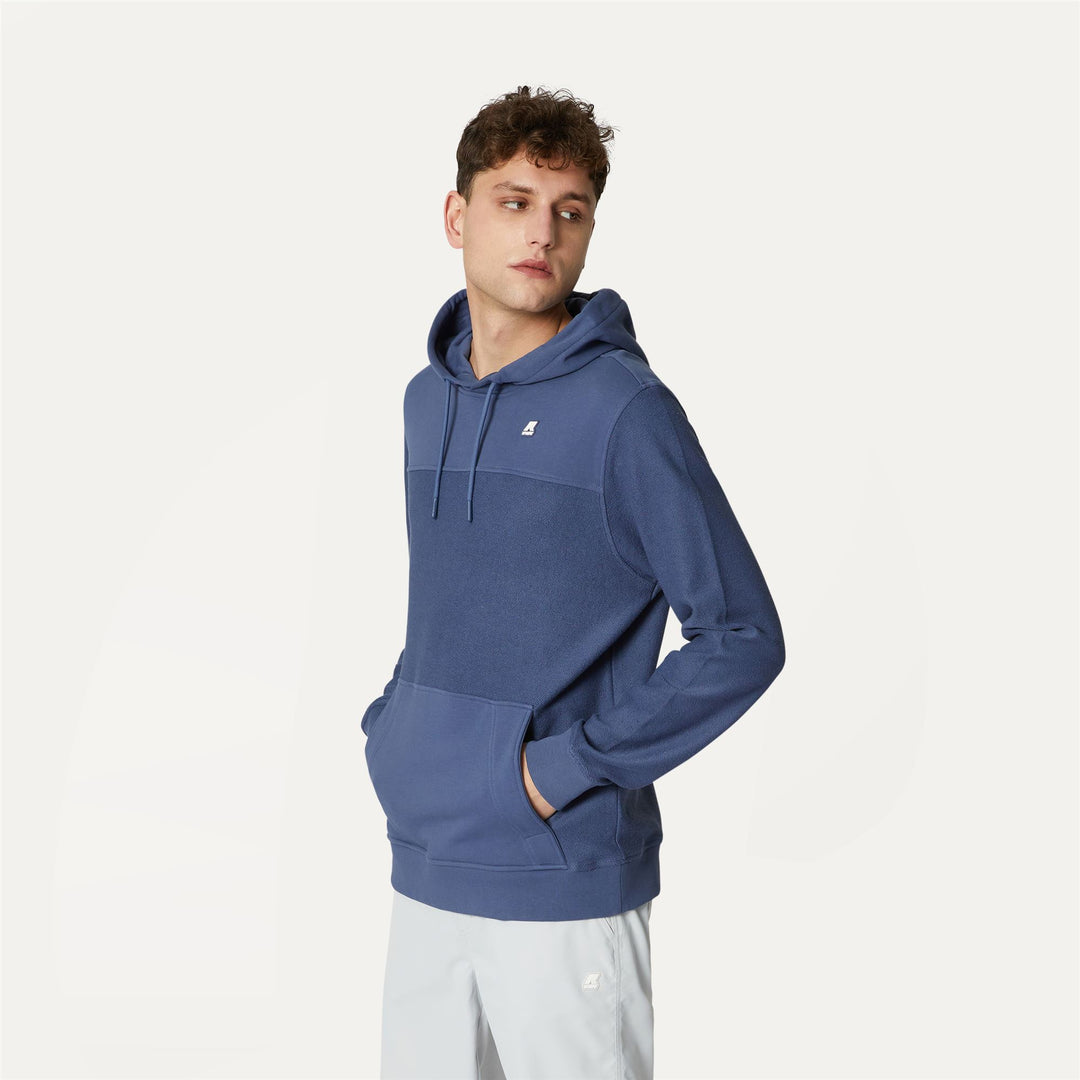 JOSE - Fleece - Jumper - MAN - BLUE INDIGO