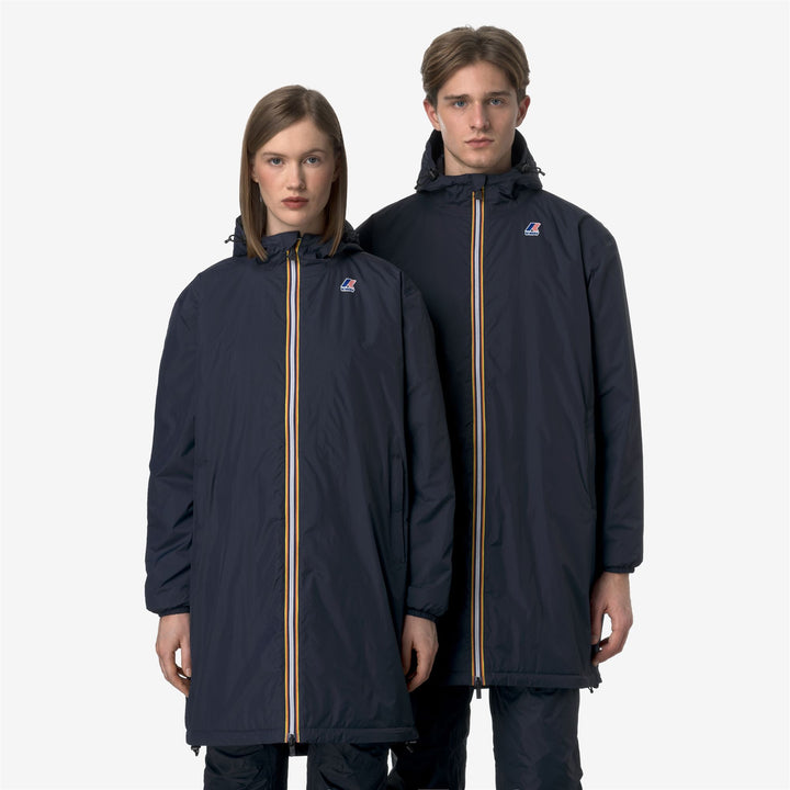 LE VRAI 4.0 EIFFEL EAST WARM - Jackets - 3/4 LENGTH - UNISEX - BLUE DEPTH