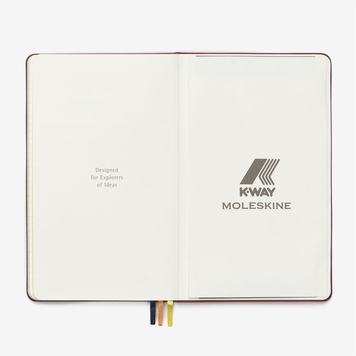 NOTEBOOK MOLESKINE FOR K-WAY - Notebook - Notebook - UNISEX - Red Syrah 4