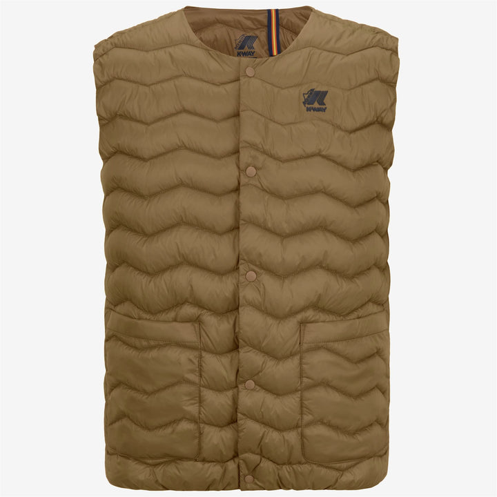 VALTY QUILTED WARM DIEMME - Jackets - Vest - MAN - BROWN CORDA