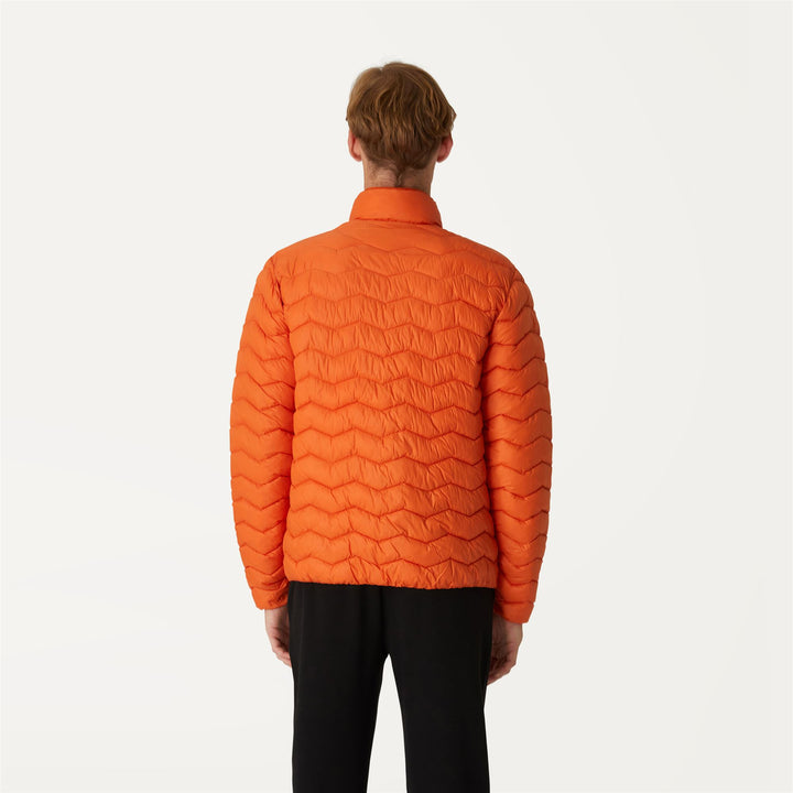 VALENTINE QUILTED WARM - Jackets - Short - MAN - ORANGE RUST