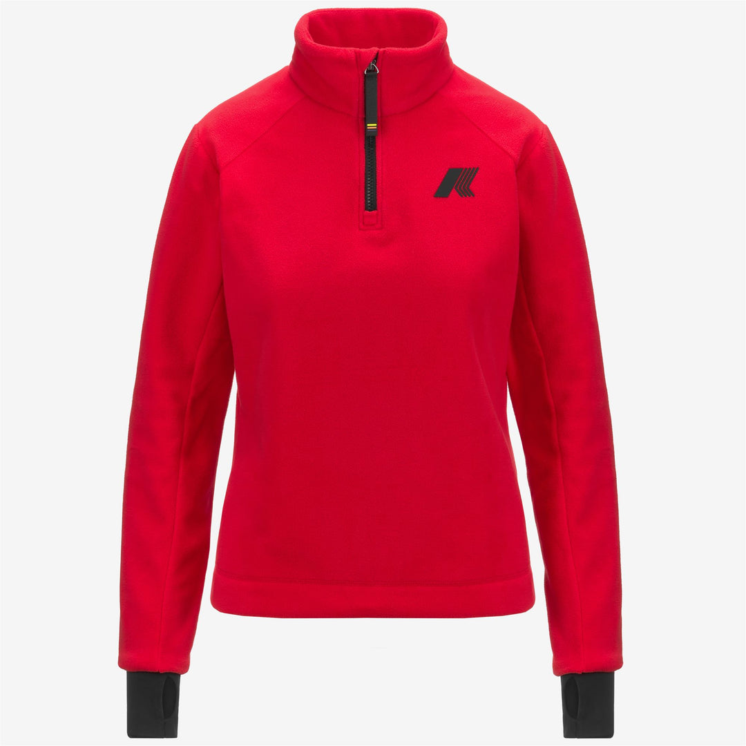 CEILLAC POLAR - Fleece - Pull  Over - WOMAN - RED