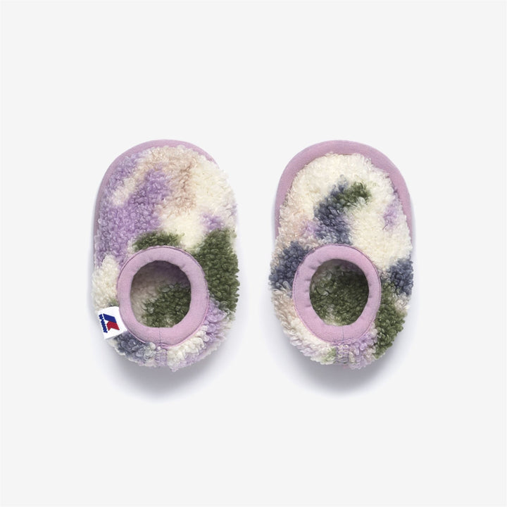 E. GIFT SET POLAR GRAPHIC - Sets - Blanket / Hat / Shoes - KID UNISEX - VIOLET L-CAMO GIRL PINK