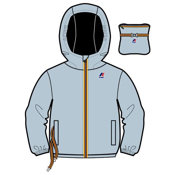 P. LE VRAI 4.0 CLAUDE WARM - Jackets - Mid - KID UNISEX - BLUE BABY