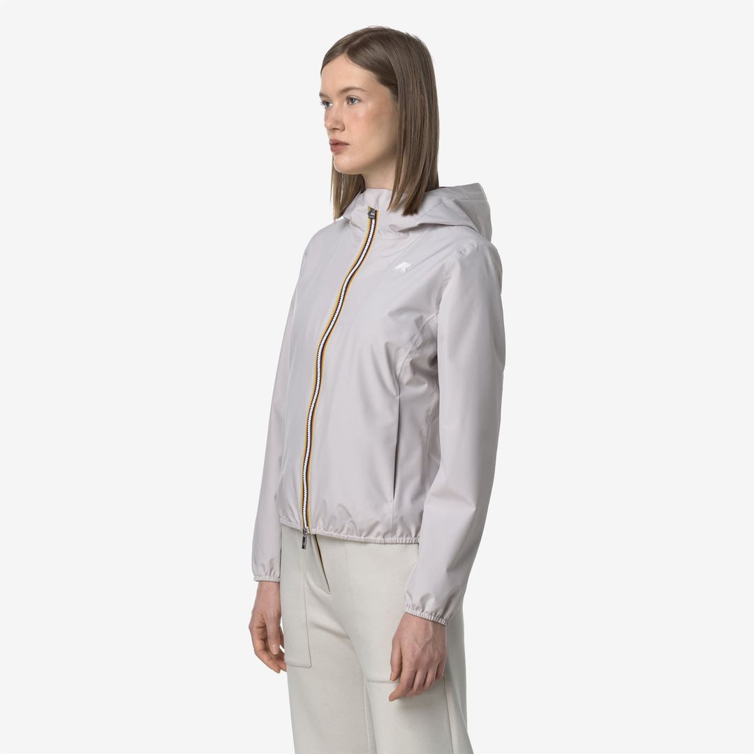 LILY STRETCH POLY JERSEY - Jackets - Short - WOMAN - BEIGE LT