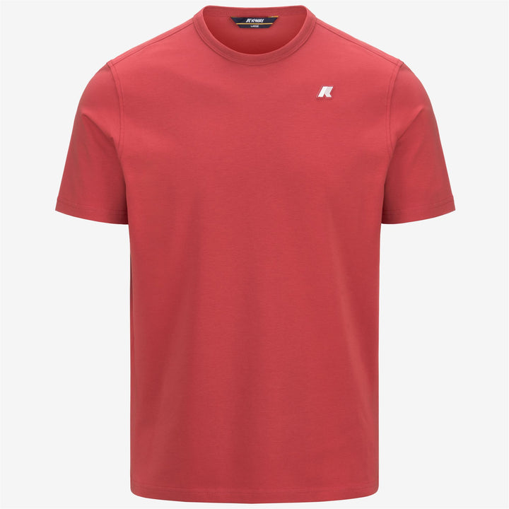 ADAME LIGHT STRETCH JERSEY - T-ShirtsTop - T-Shirt - MAN - RED JASPER