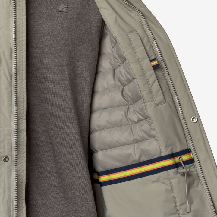 MANUEL WARM OTTOMAN - Jackets - Mid - MAN - Green Oak