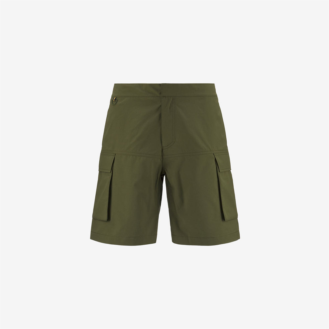 BASTYEL - Shorts - Cargo - MAN - GREEN CYPRESS