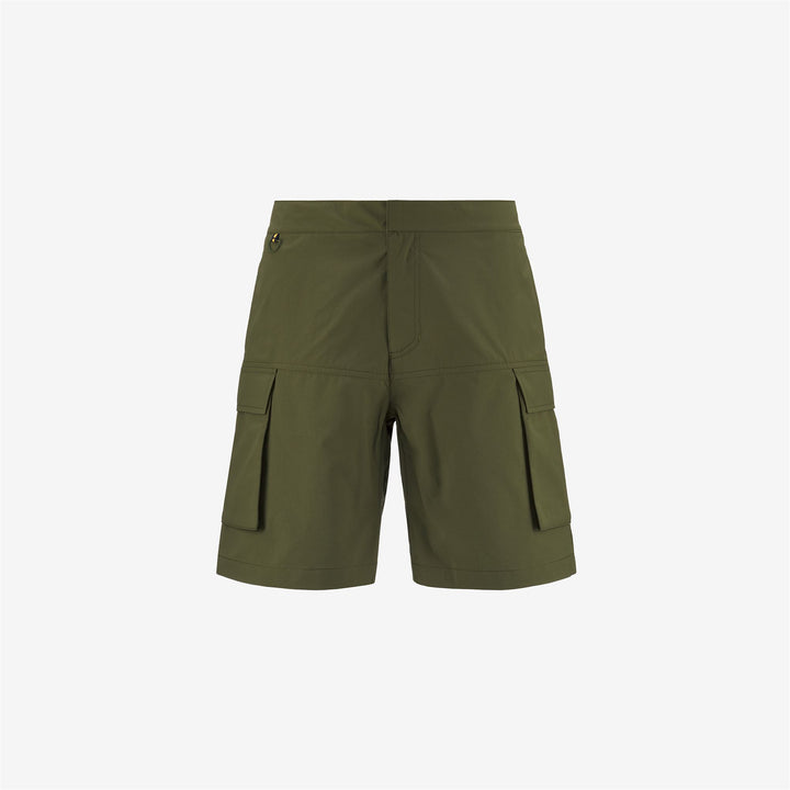 BASTYEL - Shorts - Cargo - MAN - GREEN CYPRESS