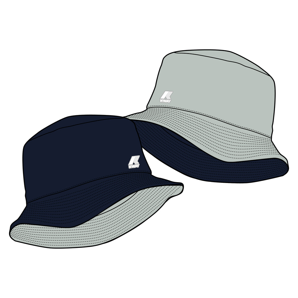 Headwear_Unisex_PASCALLE PLUS DOUBLE_Hat_Blue D-Grey S - Commercial 1